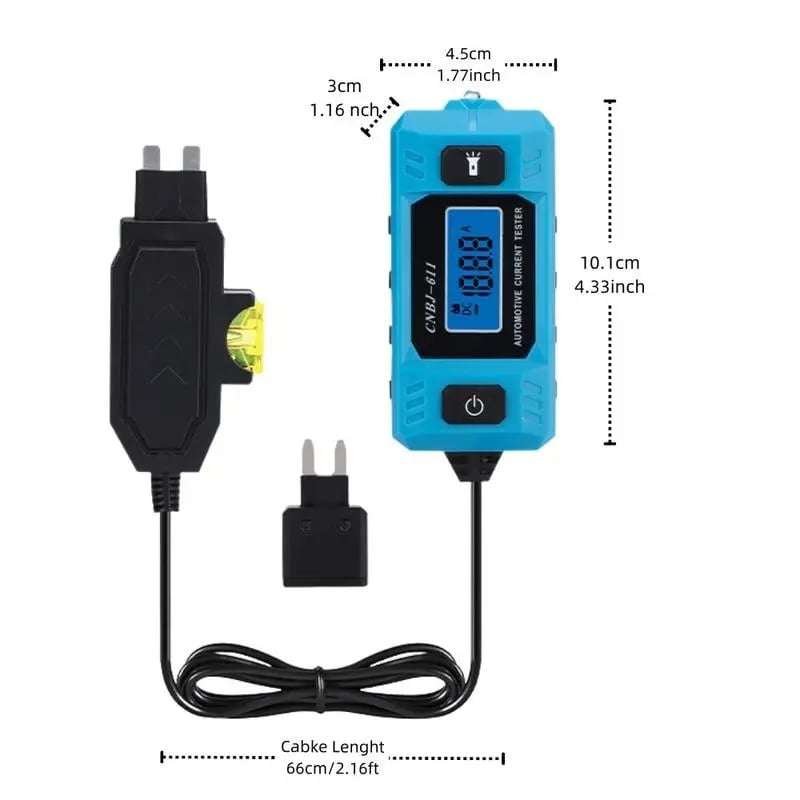 🔥 🚗✨ Diagnostisk tester for elektriske feil i biler