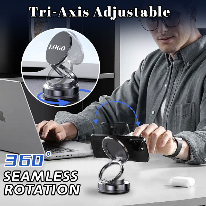 🚗✨Magnetisk sugekoppholder for telefon (bilens logo kan tilpasses)