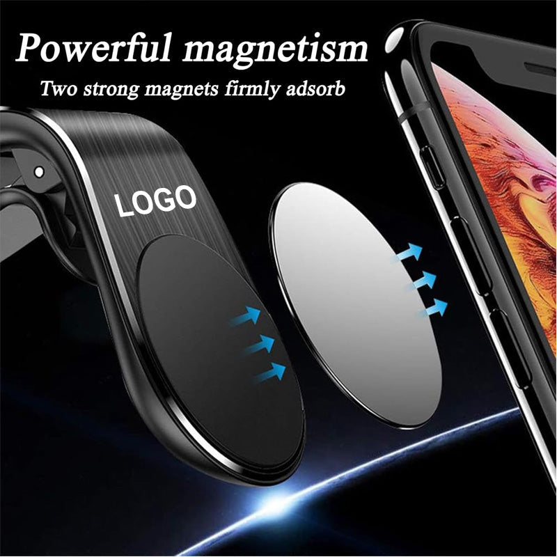 Magnetisk holder for navigering med mobiltelefon