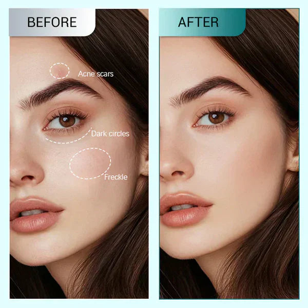 🔥Siste dag kjøp 1 få 1 gratis!🎁All-in-one fuktighetskrem, concealer og dekning 💧✨ Lett og vannfast
