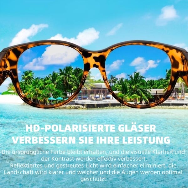 🔥Siste dag salg 49% OFF😎Solbriller med UV400-beskyttelse, egnet til å bruke over brillene