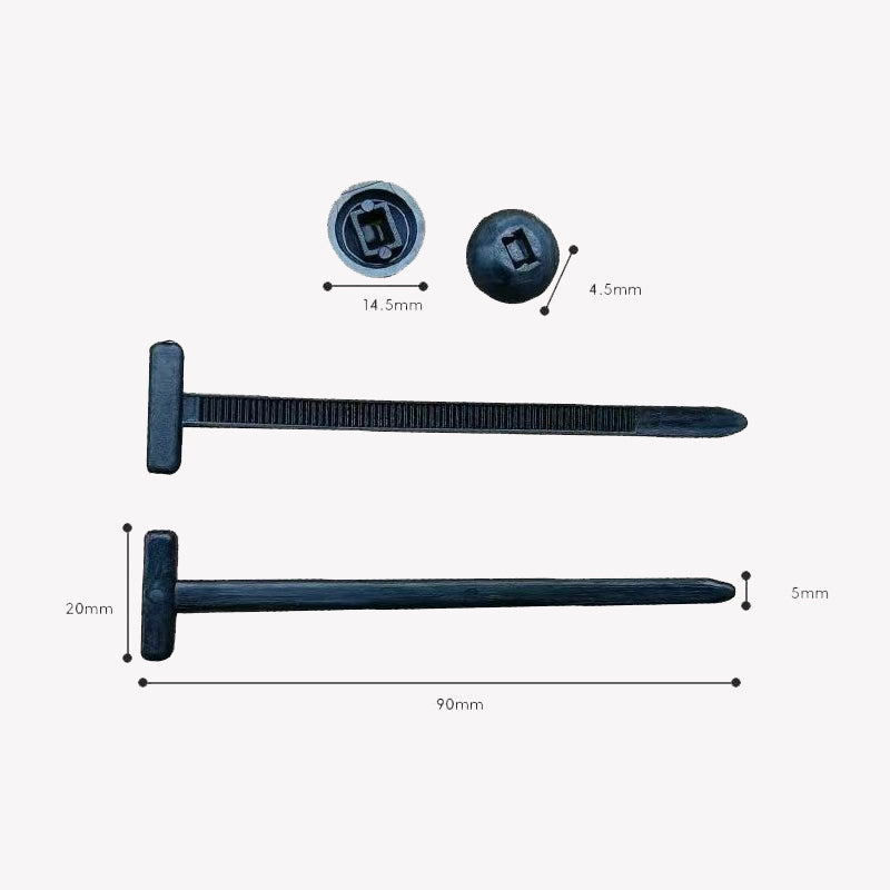 Nylon Universell Kabelstroppspenne