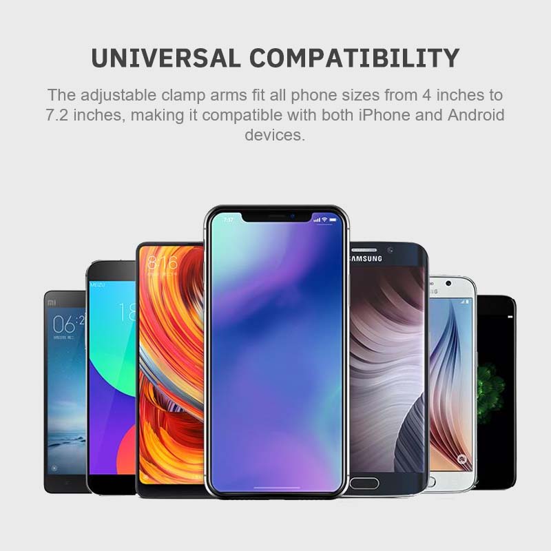 Anti-ryst mobiltelefonholder for bil