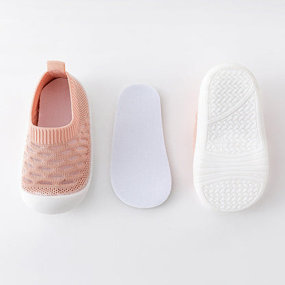 Tøfler med myk såle / Pustende Fly-woven-innesko for barn i alderen 1–3 år