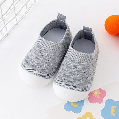 Tøfler med myk såle / Pustende Fly-woven-innesko for barn i alderen 1–3 år