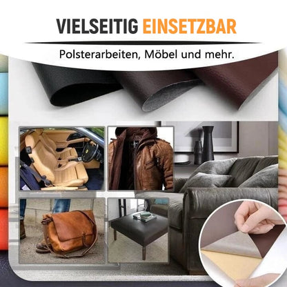 Godt tilbud 🔥 2026 Oppgradert versjon: Selvklebende reparasjonssett for lær