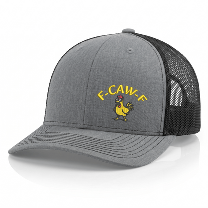 F-CAW-F Brodert snapback-cap i førsteklasses kvalitet med justerbar størrelse