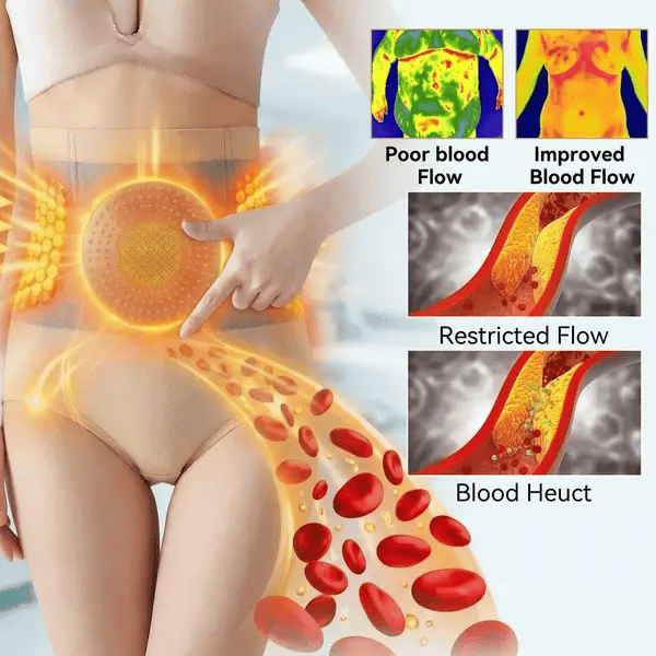 2026 Moringa og berberin – 4-i-1-shorts med mikropartikler for kroppsforming og fettforbrenning