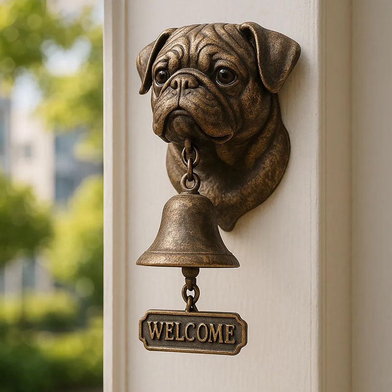 🐶 Velkomstdørklokke med hundetema