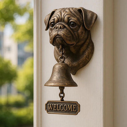 🐶 Velkomstdørklokke med hundetema