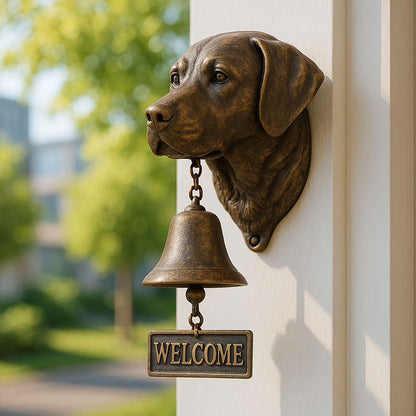 🐶 Velkomstdørklokke med hundetema