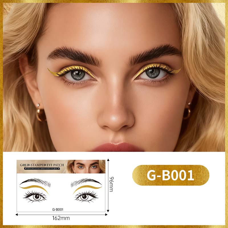 ✨💖 Glitrende øyetatoveringsklistremerker