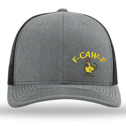 F-CAW-F Brodert snapback-cap i førsteklasses kvalitet med justerbar størrelse