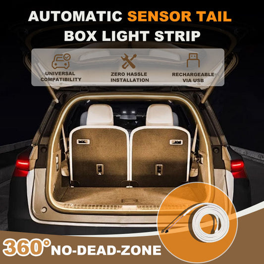 Automatisk sensor bakboks lysstripe