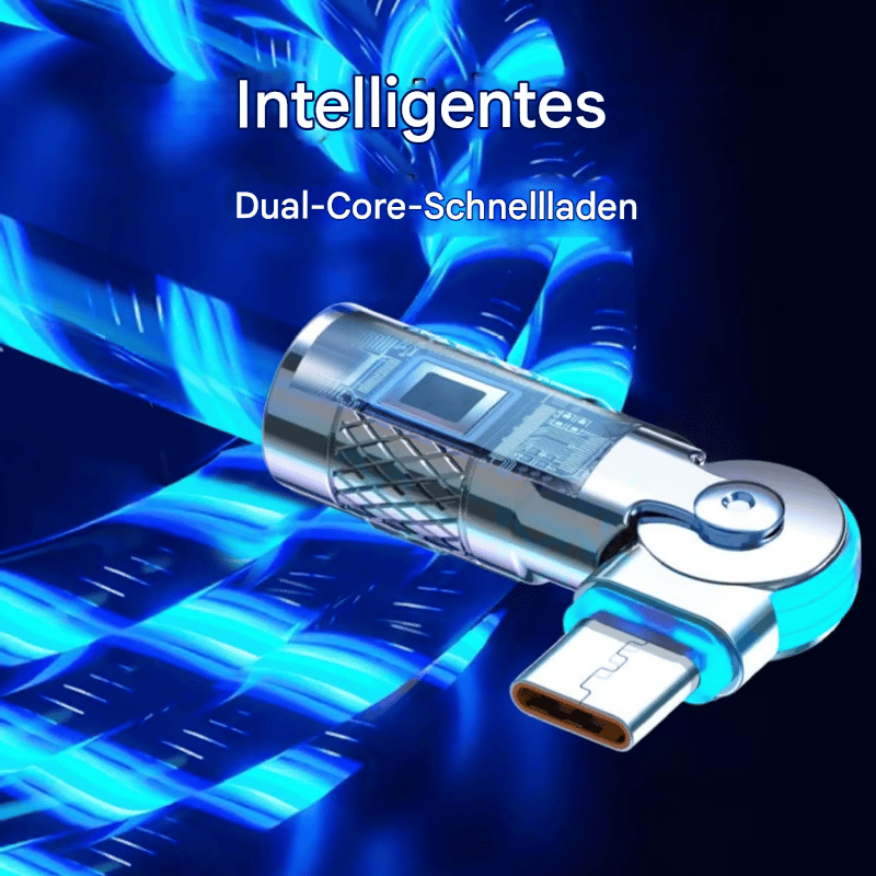 ⚡540° roterbar streamer-datakabel