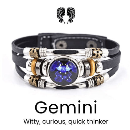🌌 Armband med astrologiskt tecken som lyser upp i mörkret🌌