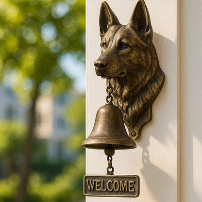 🐶 Velkomstdørklokke med hundetema