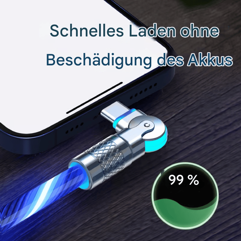 ⚡540° roterbar streamer-datakabel