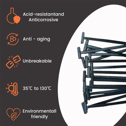 Nylon Universell Kabelstroppspenne