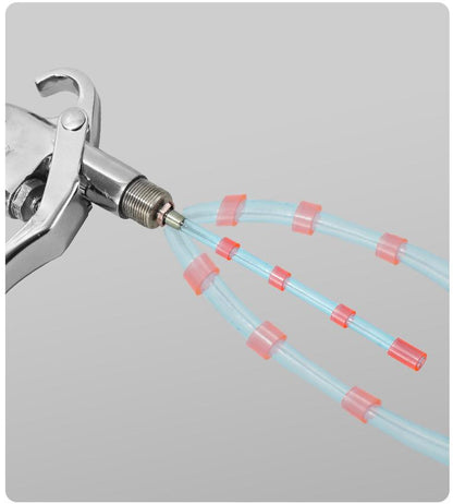 Tornado rengjøringspistol - 2-i-1 luftblåsepistol med børste