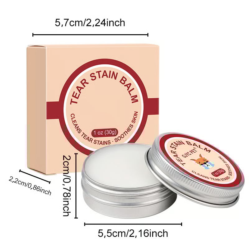 👀✨PET Tåreflekkbeskyttelseskrem og børstesett 🐱🐶 for hunder og katter