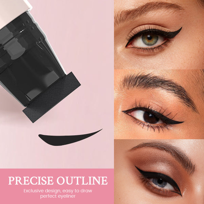 Eyeliner-stempel i ett stykke