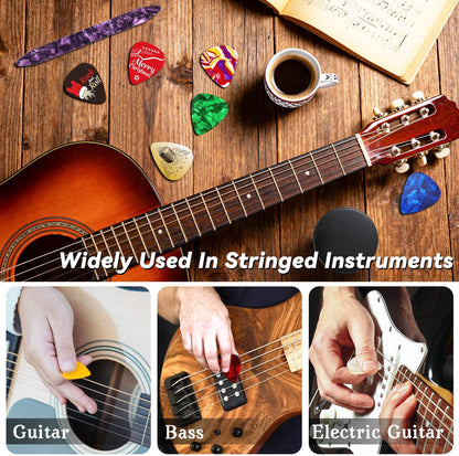 🔥SISTE DAG 49 % RABATT – 🎸Gitarrplekter-adventskalender 2025🎁