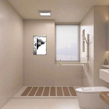 🐄Retro veggdekor med høylandsokse