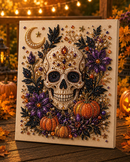 🔥 Siste dag med 49 % rabatt – 👻✨ Halloween-perlekunst-DIY-sett – Forvandle små perler til skummel-søt magi (📦Kjøp 2, få gratis frakt)