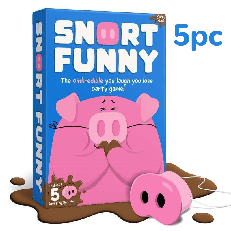 Snort Funny: Selskapsleken «Ler og taper» 🐷😂
