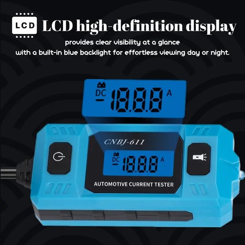🔥 🚗✨ Diagnostisk tester for elektriske feil i biler