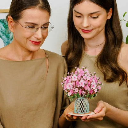 💌 Eksklusivt for Valentinsdagen: Pop-up-kort med 3D-kirsebærblomst – Det ultimate minnet for kortelskere ❤️