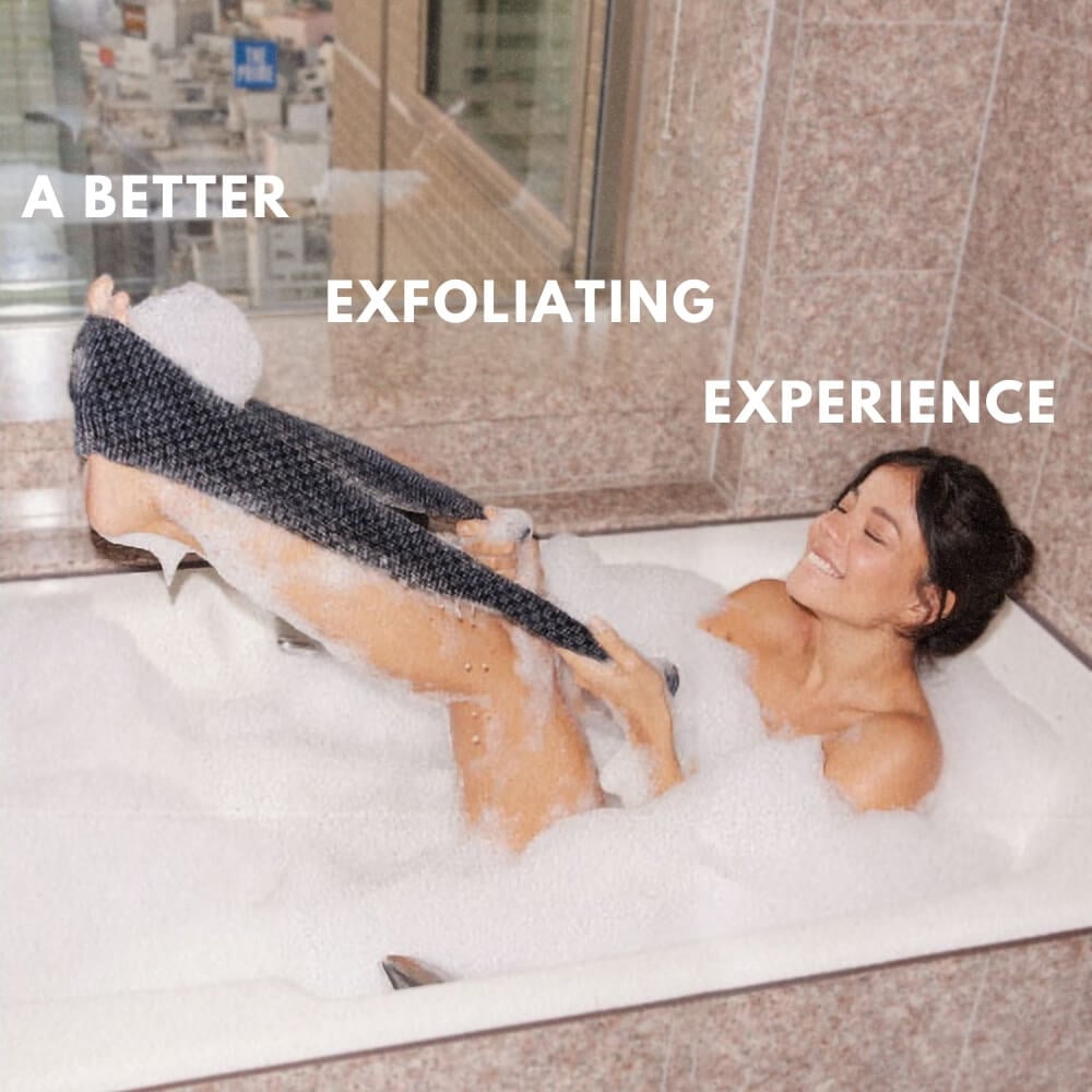 🎁Siste dag: Kjøp 1, få 2 gratis🔥🧼Eksfolierende antibakteriell dusjhåndkle🚿