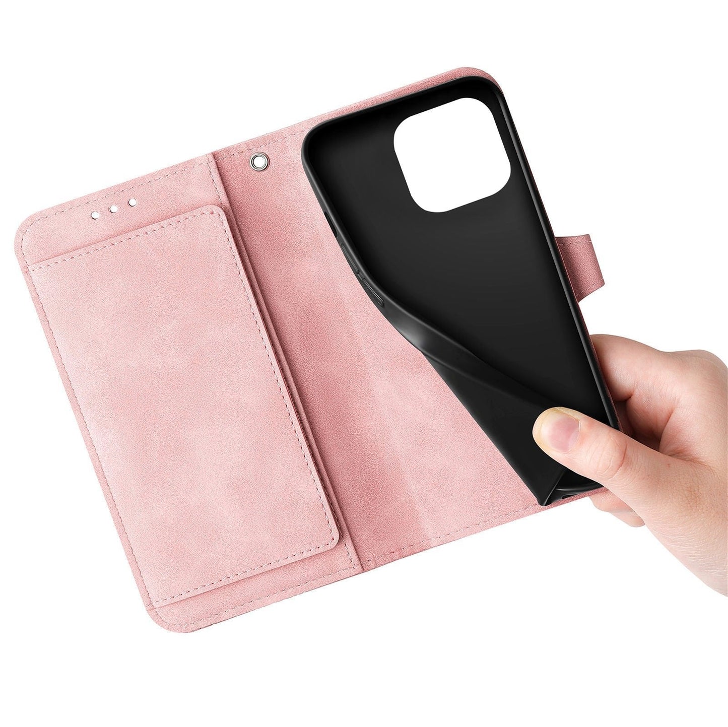 Allsidig Elegance Wallet Flip-etui for iPhone