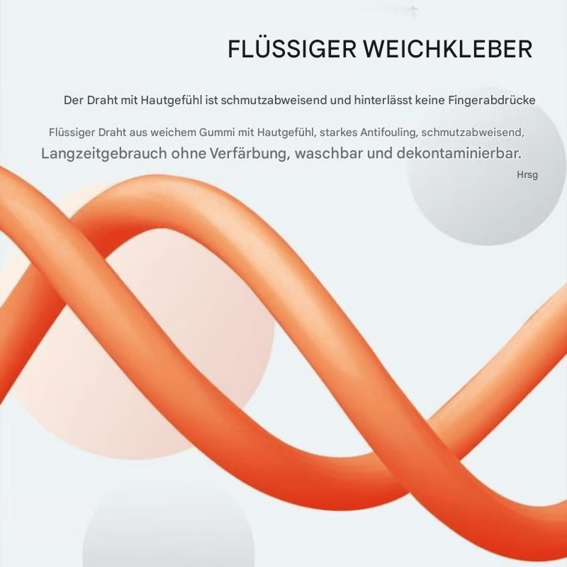 ⚡540° roterbar streamer-datakabel