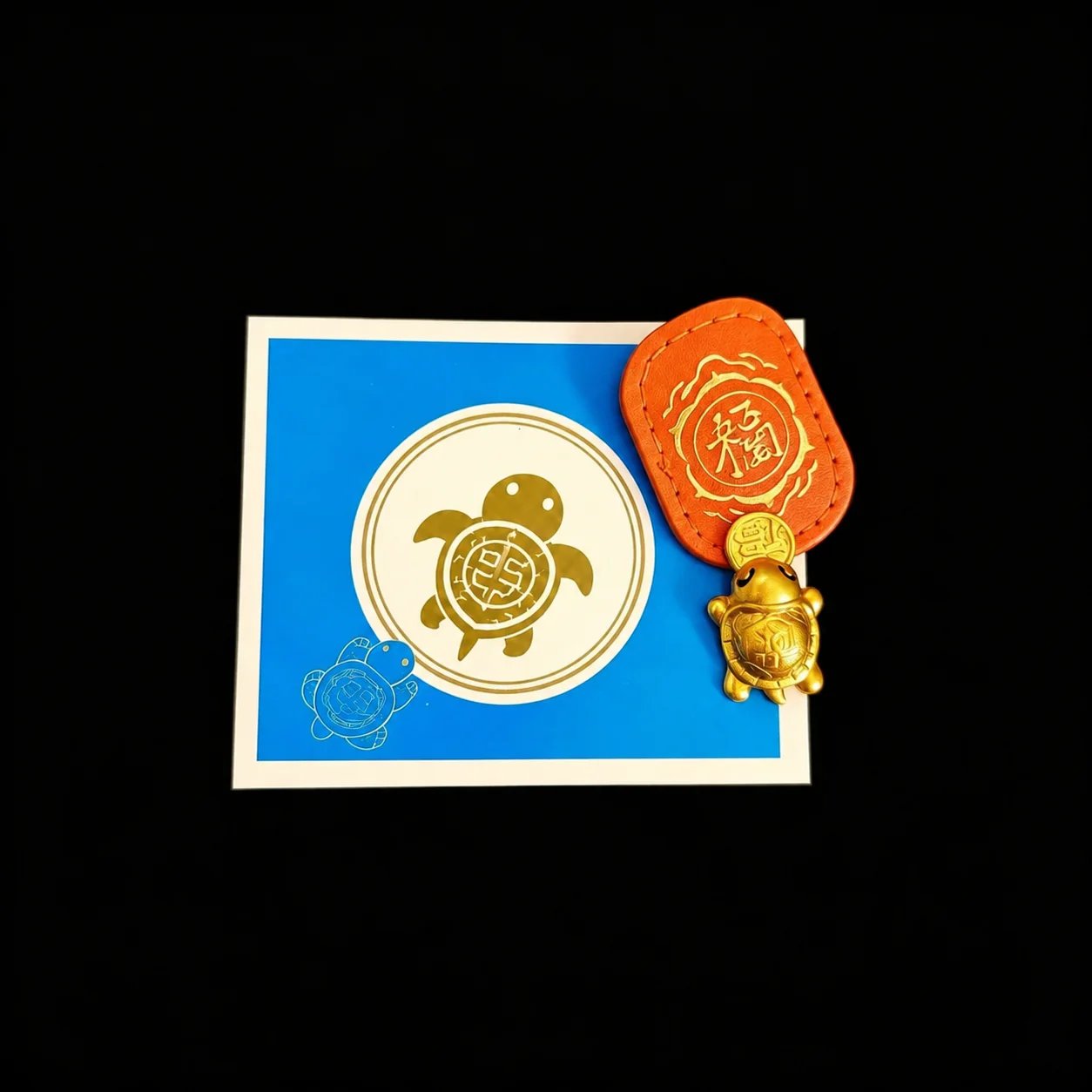 🐢2026 Gullskilpadde-amulett – Biter seg fast i lykken🍀og slipper aldri taket!