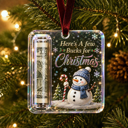 💵🎄 Julepynt – gjør kontanter til en juleoverraskelse (2 stk.)