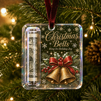 💵🎄 Julepynt – gjør kontanter til en juleoverraskelse (2 stk.)