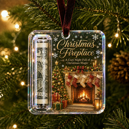 💵🎄 Julepynt – gjør kontanter til en juleoverraskelse (2 stk.)