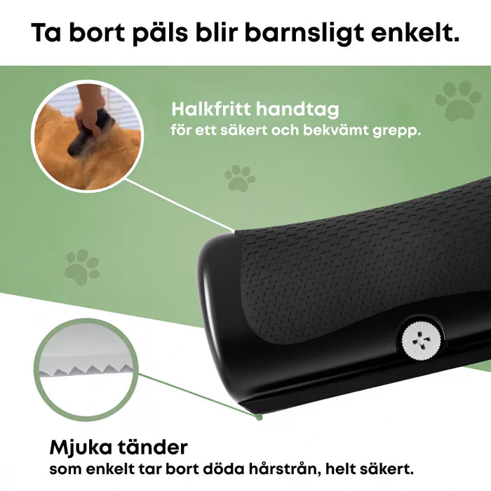 🐶 Hundebørste som stopper håravfall og holder hjemmet ditt rent 🦴