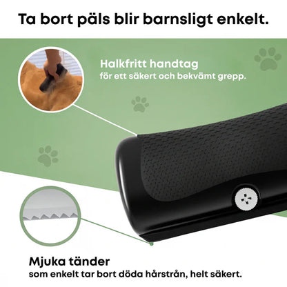 🐶 Hundebørste som stopper håravfall og holder hjemmet ditt rent 🦴