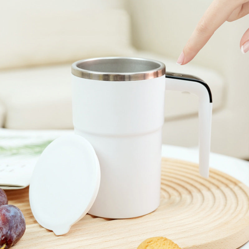 💥Julesalg 50 % ☕🔋Oppladbart automatisk magnetisk kaffekopp-sett med omrører⚡