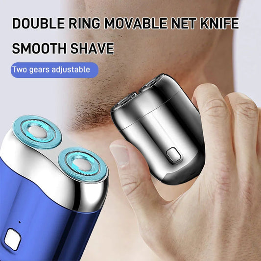 🔥2025 Hot Sale🔥Mini-elektrisk barbermaskin med dobbel hode