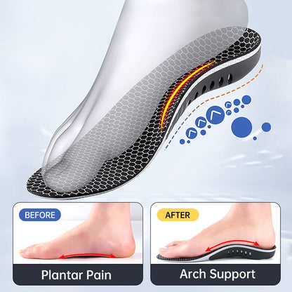 👟 KJØP 2 – FÅ 1 GRATIS! ✨ Unisex støtdempende innleggssåler – støtdemping for løping, fotturer eller daglig bruk 🏃‍♀️🏃‍♂️