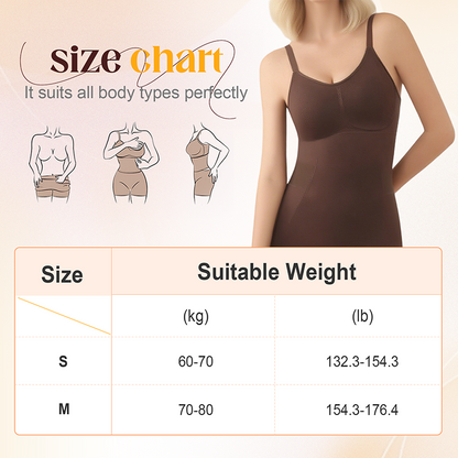 Sømløs formende bodysuit for kvinner
