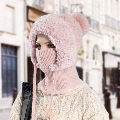 🔥💖 3-i-1 vinterbalaklava for damer