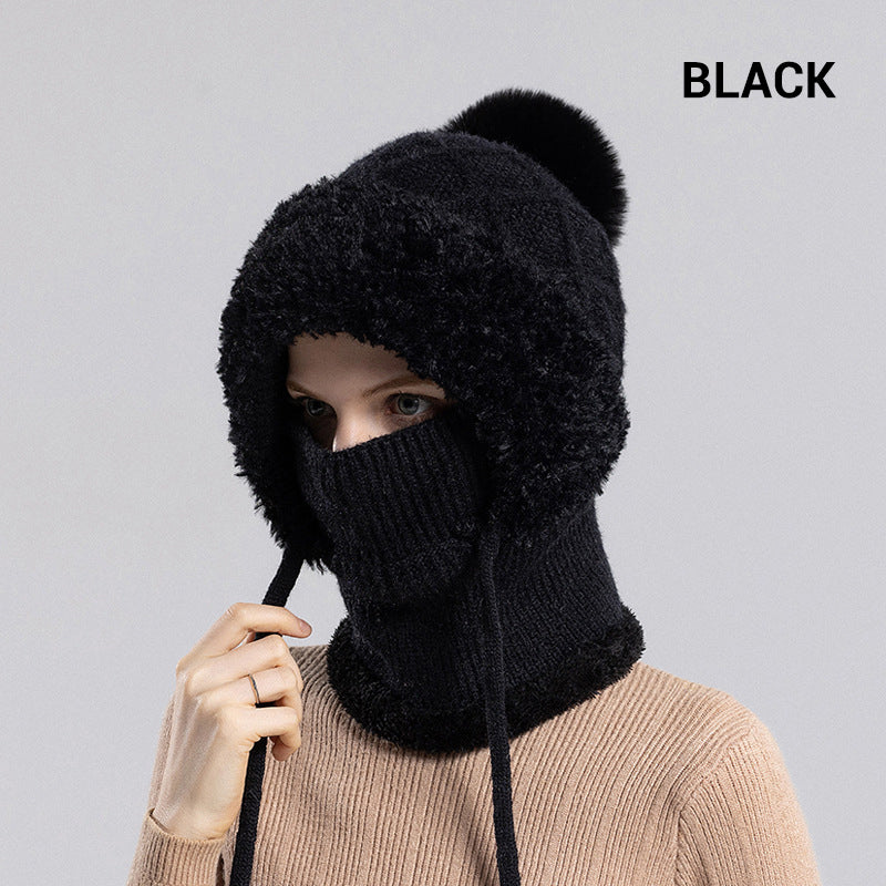 🔥💖 3-i-1 vinterbalaklava for damer