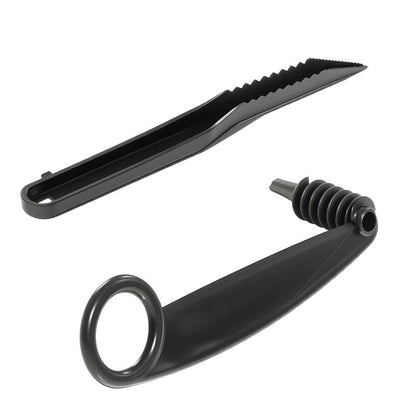 Spiral- og V-verktøyduo for fruktdekorasjonen