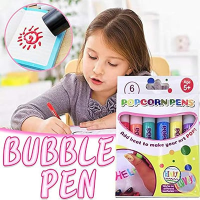 🎄Julesalg 49% AV - DIY Bubble Popcorn Drawing Pens🎁Kjøp 3 Betal 2 og gratis frakt